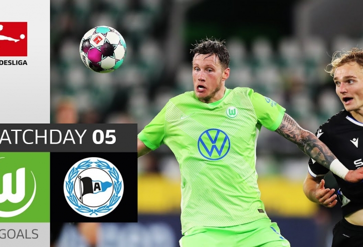 Highlights Wolfsburg 2-1 Bielefeld | Vòng 5 Bundesliga 2020/21